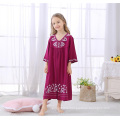 Girls' Nightdress Cotton Short Sleeve Summer New Style